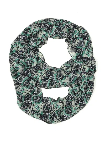 Pre-owned Assorted Brands Scarf In Blue