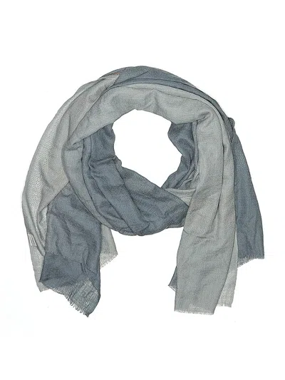 Pre-owned Assorted Brands Scarf In Blue