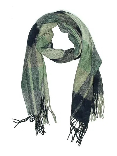 Pre-owned Assorted Brands Scarf In Blue