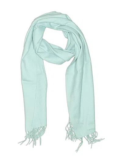 Pre-owned Assorted Brands Scarf In Blue