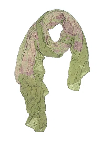 Pre-owned Assorted Brands Scarf In Blue