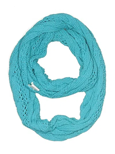 Pre-owned Assorted Brands Scarf In Blue
