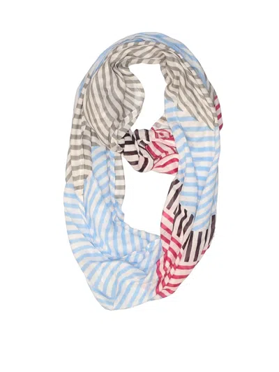 Pre-owned Assorted Brands Scarf In Blue