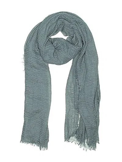 Pre-owned Assorted Brands Scarf In Blue