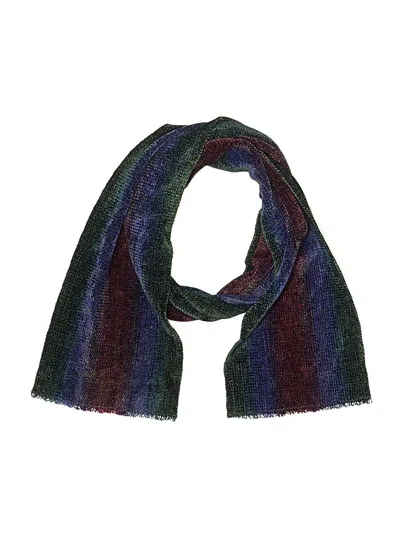 Pre-owned Assorted Brands Scarf In Blue