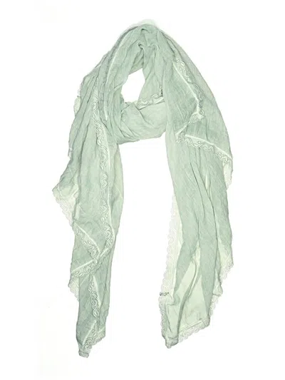 Pre-owned Assorted Brands Scarf In Blue