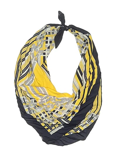 Pre-owned Assorted Brands Scarf In Blue