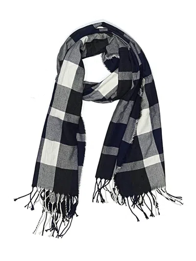Pre-owned Assorted Brands Scarf In Blue