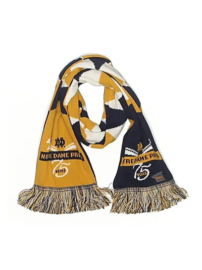 Pre-owned Assorted Brands Scarf In Blue