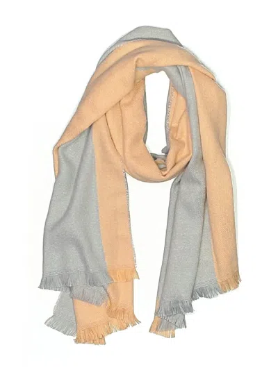 Pre-owned Assorted Brands Scarf In Blue