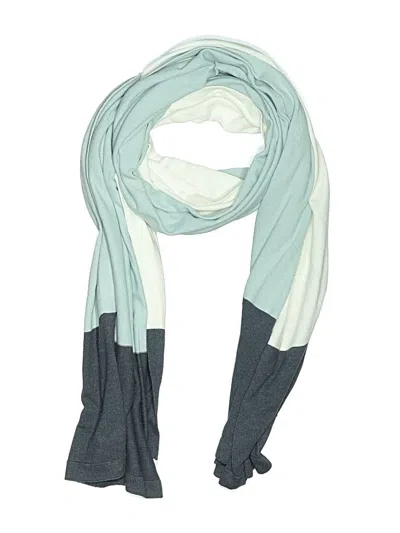 Pre-owned Assorted Brands Scarf In Blue