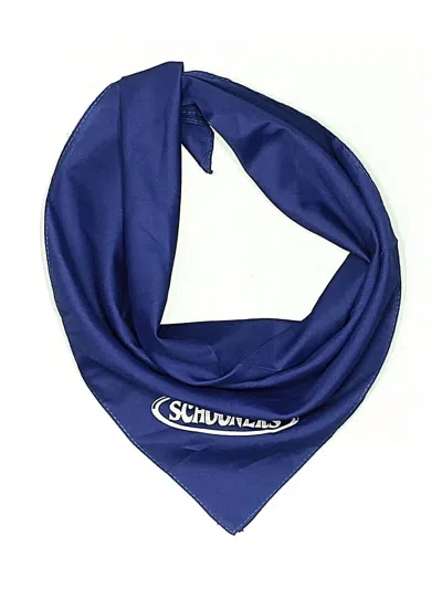 Pre-owned Assorted Brands Scarf In Blue