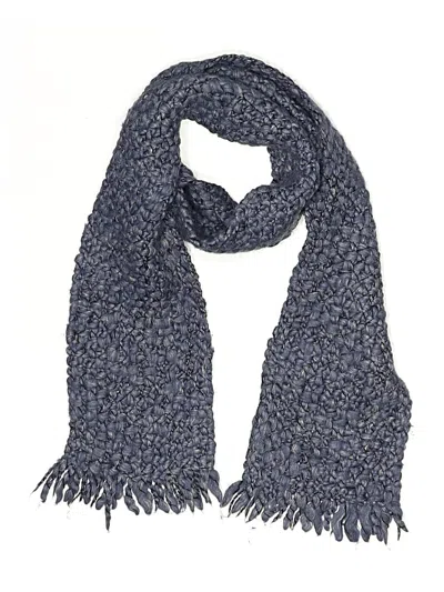 Pre-owned Assorted Brands Scarf In Blue