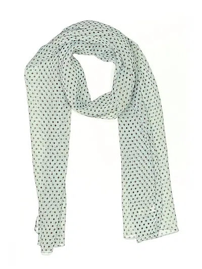 Pre-owned Assorted Brands Scarf In Blue