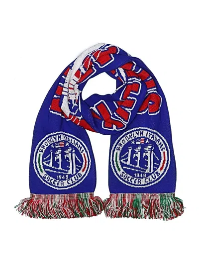 Pre-owned Assorted Brands Scarf In Blue