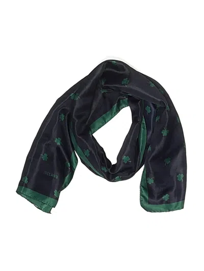 Pre-owned Assorted Brands Scarf In Blue