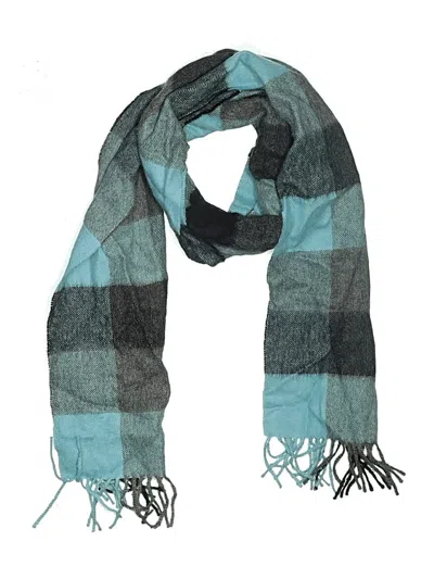 Pre-owned Assorted Brands Scarf In Blue