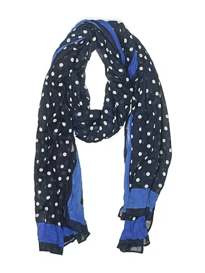 Pre-owned Assorted Brands Scarf In Blue