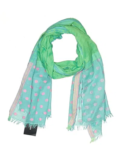 Pre-owned Assorted Brands Scarf In Blue