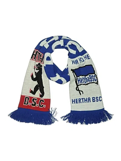 Pre-owned Assorted Brands Scarf In Blue