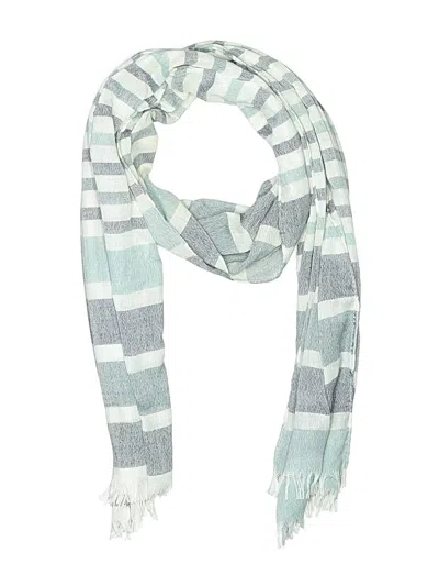 Pre-owned Assorted Brands Scarf In Blue