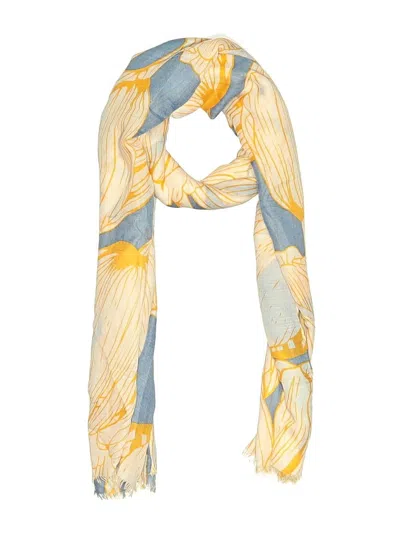 Pre-owned Assorted Brands Scarf In Blue
