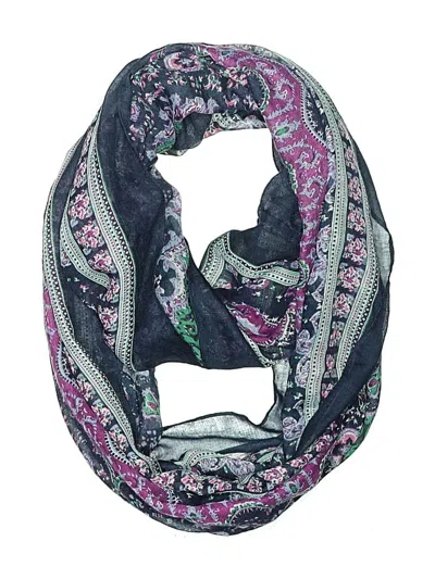 Pre-owned Assorted Brands Scarf In Blue