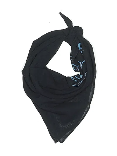 Pre-owned Assorted Brands Scarf In Blue