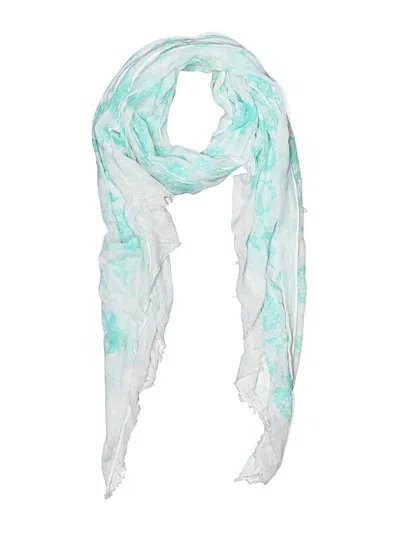 Pre-owned Assorted Brands Scarf In Blue