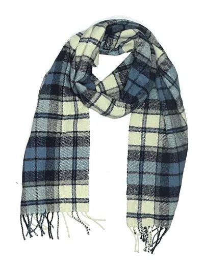 Pre-owned Assorted Brands Scarf In Blue