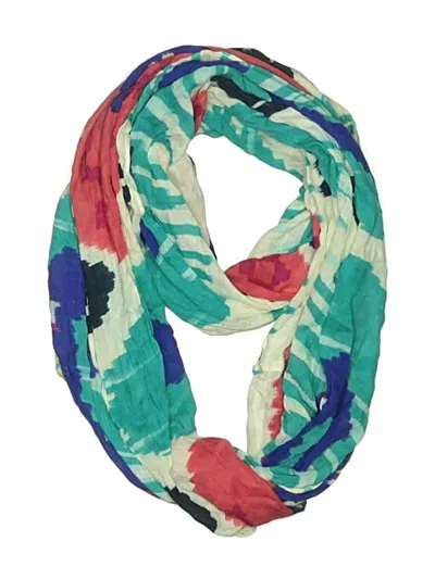 Pre-owned Assorted Brands Scarf In Blue