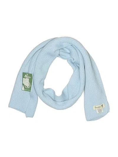 Pre-owned Assorted Brands Scarf In Blue