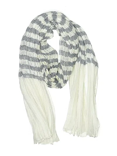 Pre-owned Assorted Brands Scarf In Blue