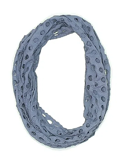 Pre-owned Assorted Brands Scarf In Blue