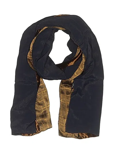 Pre-owned Assorted Brands Scarf In Blue