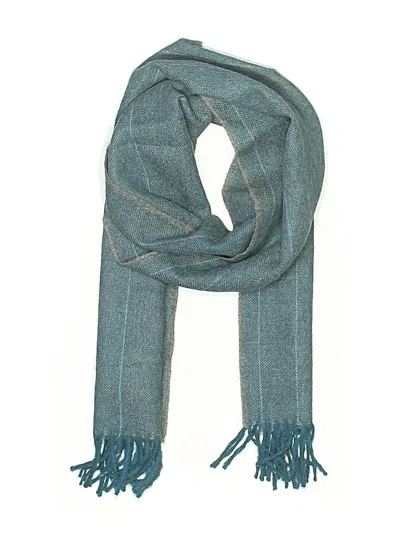 Pre-owned Assorted Brands Scarf In Blue