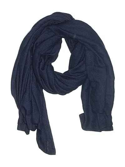 Pre-owned Assorted Brands Scarf In Blue