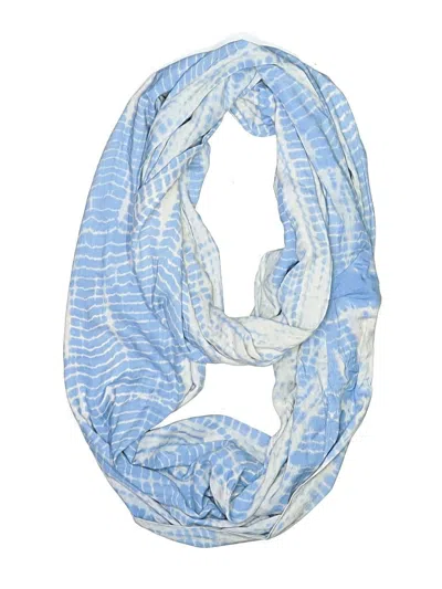 Pre-owned Assorted Brands Scarf In Blue