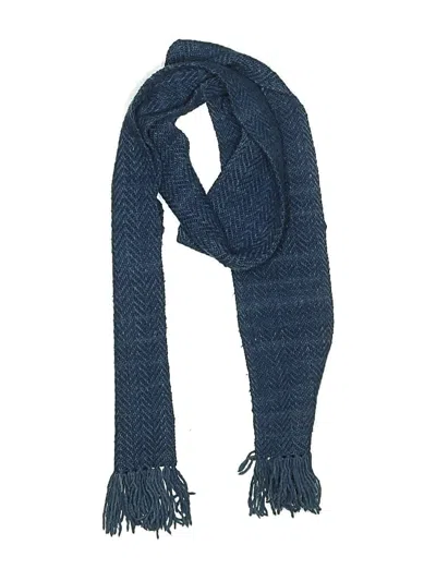 Pre-owned Assorted Brands Scarf In Blue