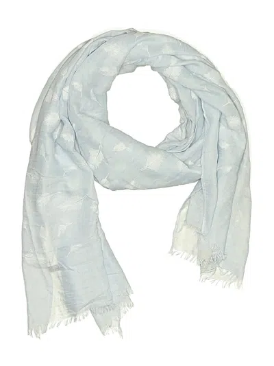 Pre-owned Assorted Brands Scarf In Blue