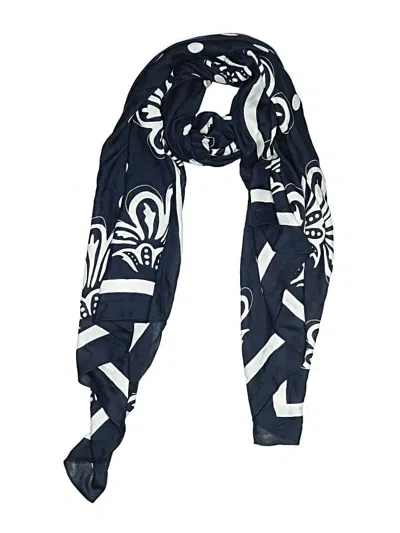 Pre-owned Assorted Brands Scarf In Blue