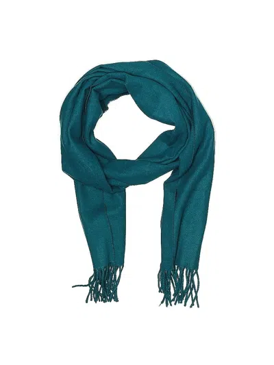 Pre-owned Assorted Brands Scarf In Blue