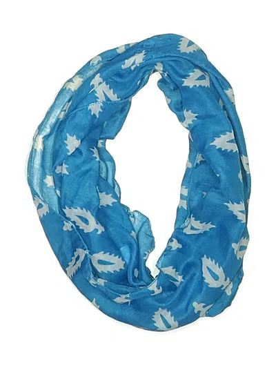 Pre-owned Assorted Brands Scarf In Blue