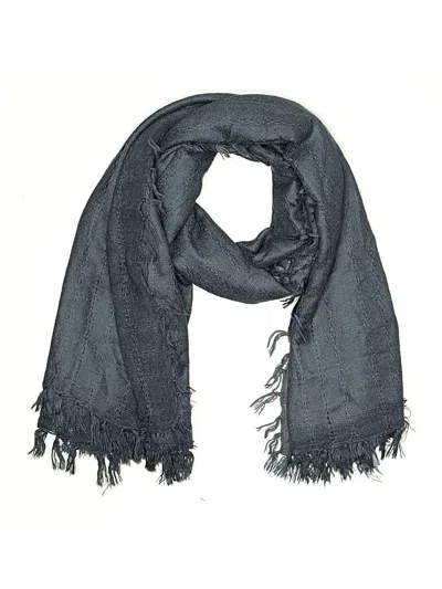 Pre-owned Assorted Brands Scarf In Blue