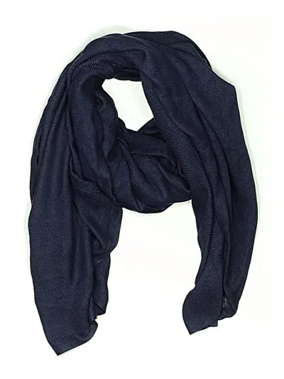 Pre-owned Assorted Brands Scarf In Blue