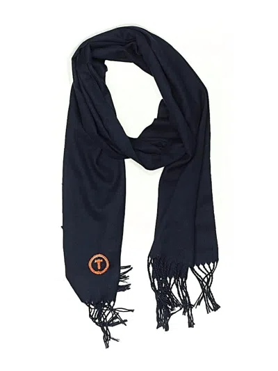 Pre-owned Assorted Brands Scarf In Blue