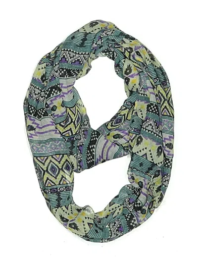 Pre-owned Assorted Brands Scarf In Blue