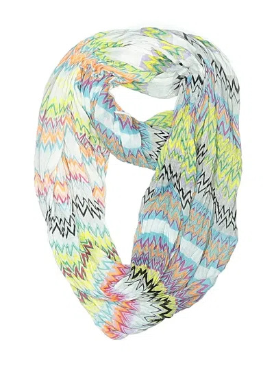 Pre-owned Assorted Brands Scarf In Blue