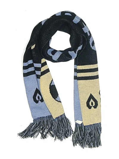 Pre-owned Assorted Brands Scarf In Blue