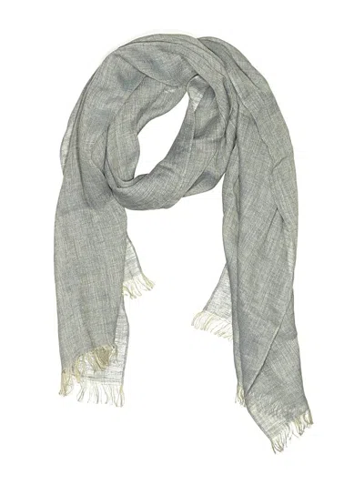 Pre-owned Assorted Brands Scarf In Blue